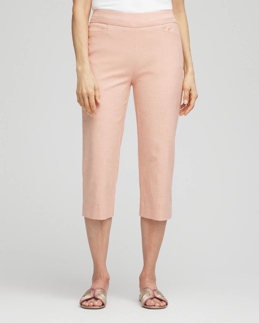 Brigitte™ Cutout Pull-On Cropped Pants | Chico's